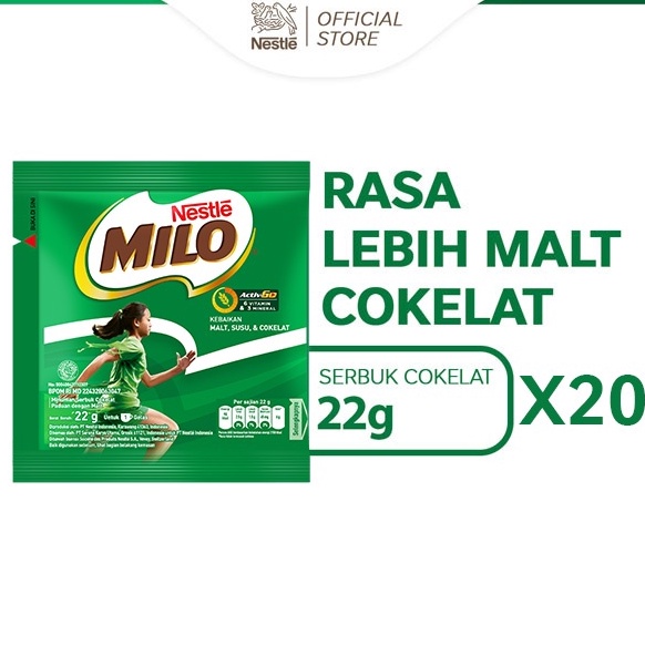 

Milo Activ-Go Sachet 22gr - 10 Pcs x 2 39