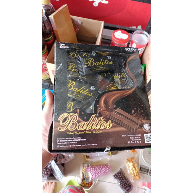 

TOBELO Balitos Pack kecil isi 20 pcs Balitos Hitam