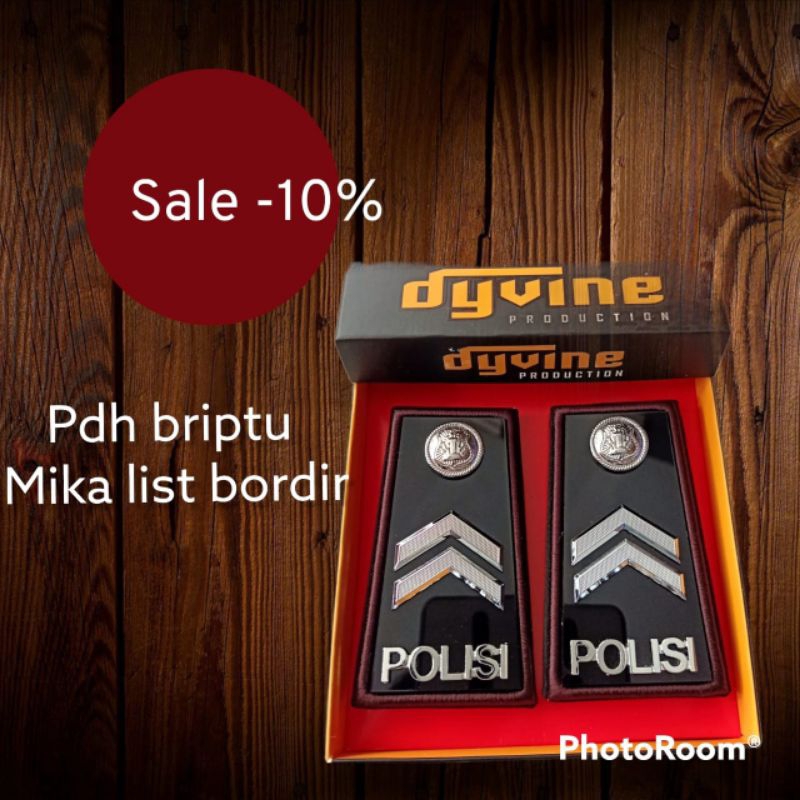 pangkat polisi -pangkat bintara/pangkat polri/pangkat mika list bordir