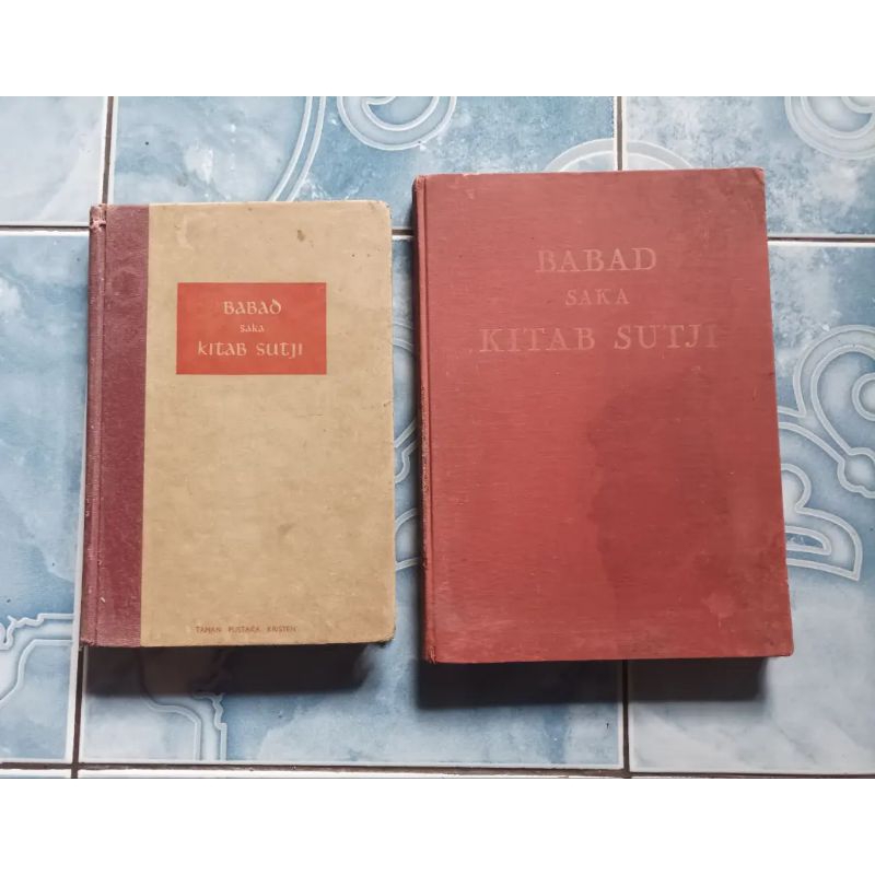 Original HC Hardcover Paket Lengkap Bahasa Jawa Babad Saka Soko Kitab Sutji Suci Pradjandjian Anjar 