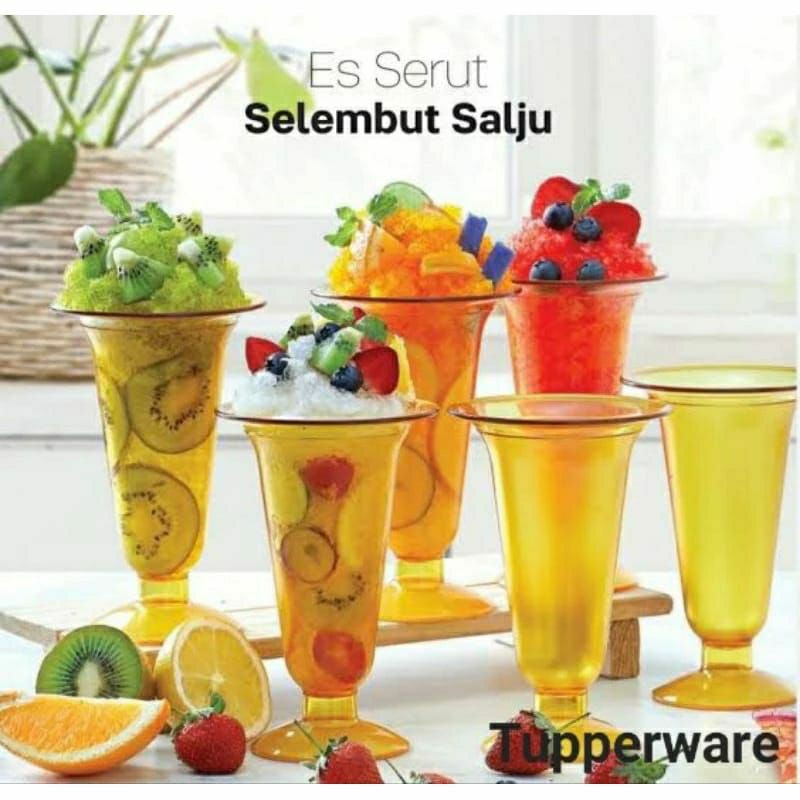 TUPPERWARE Dessert Parfait (1) /gelas dessert / gelas es krim