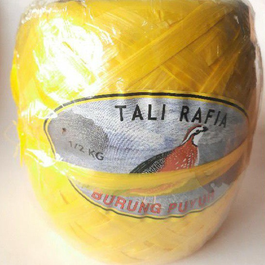 Special Edition.. Tali Rafia 1/2 kg Cap Burung Puyuh 68