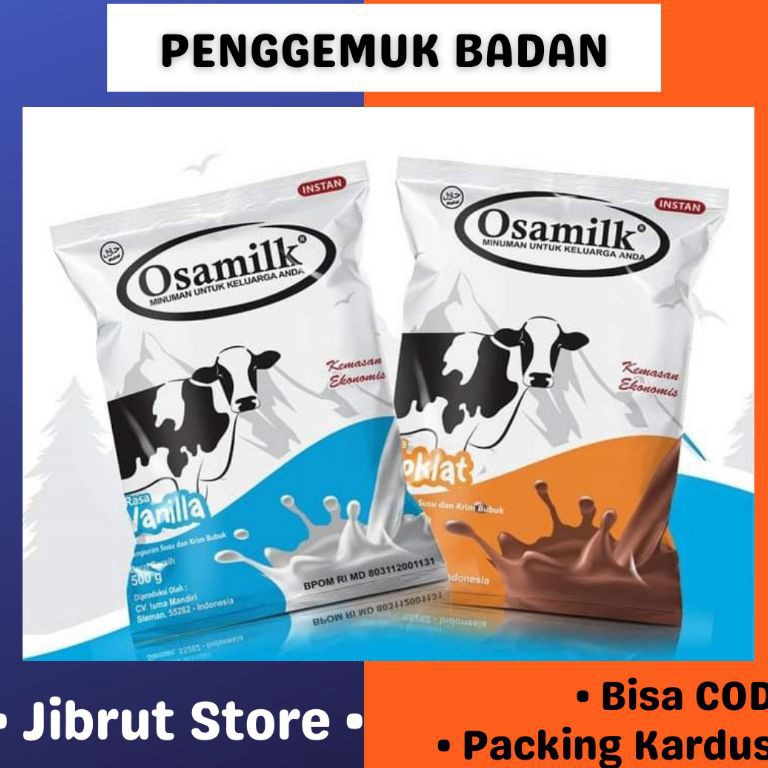 

[W8Q67] OSAMILK SUSU BUBUK 500 gram ↑Big Sale