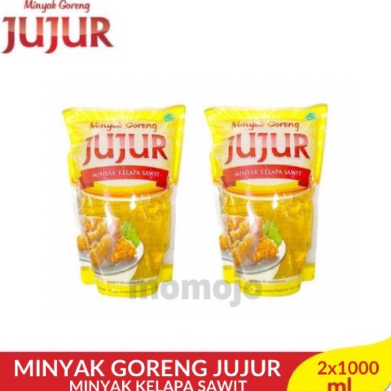 

[LSL] Minyak Goreng Jujur Kemasan Pouch Refill 2 x 1 Liter Produk