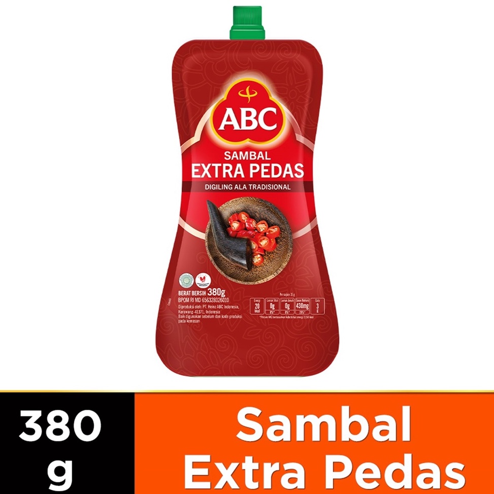 

Mur4h ABC Saus Sambal Extra Pedas 380 g [40]