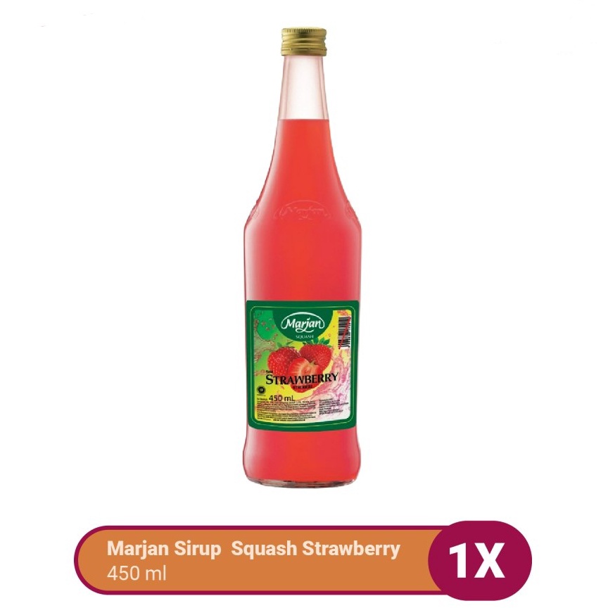 

Kir!m Sek4rang SIRUP MARJAN SQUASH STRAWBERRY 450ML [82]