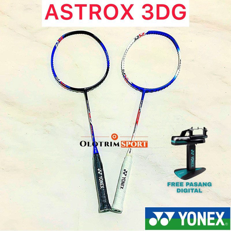 Raket Badminton YONEX ASTROX 3DG HF ST 35LBS 1 3 7 0.1 0.2 DG 1DG 3DG 7DG 0.1DG Original