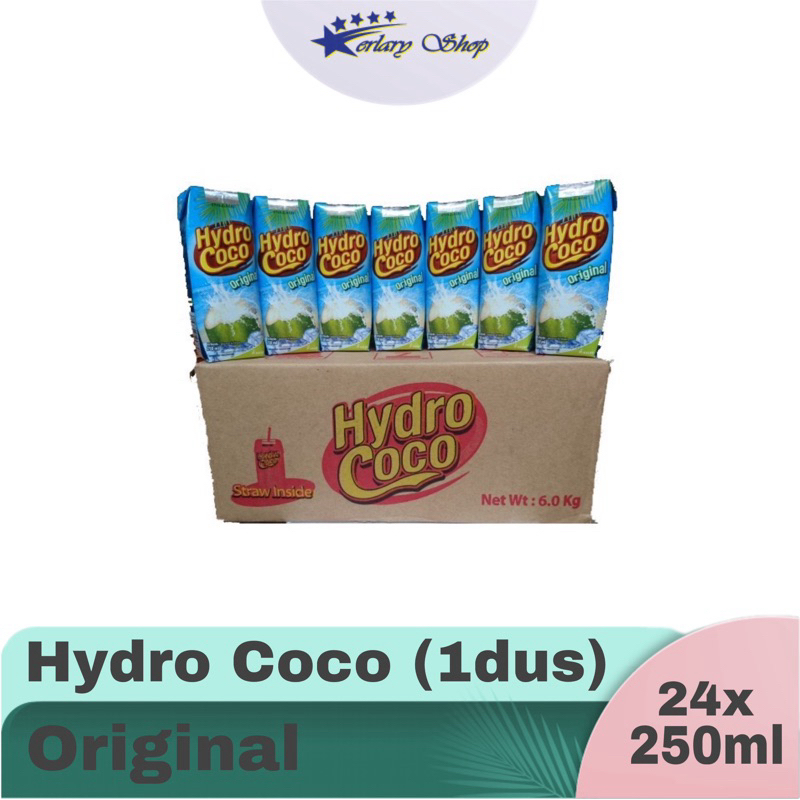 

Hydro Coco 250ml 1 dus 24pc / hydrococo original kalbe