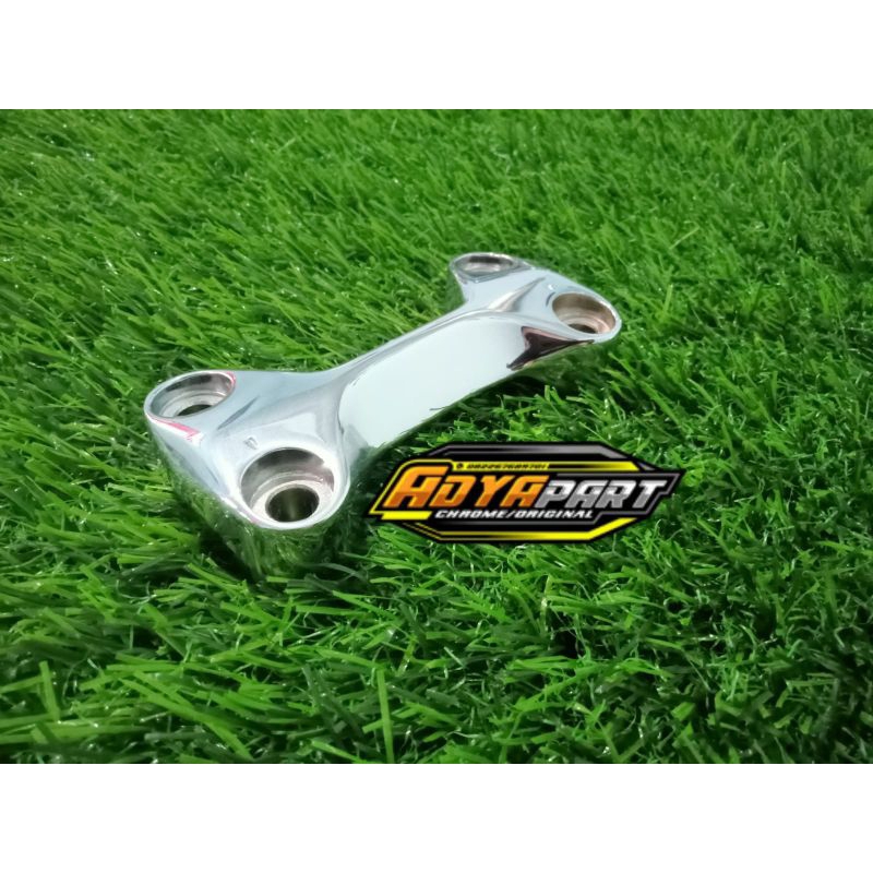 jepitan stang xabre PNP RX-King original chrome