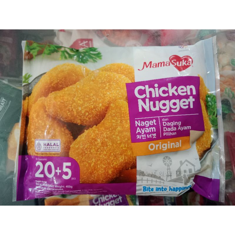 

Chicken nugget original mama suka 400 gr
