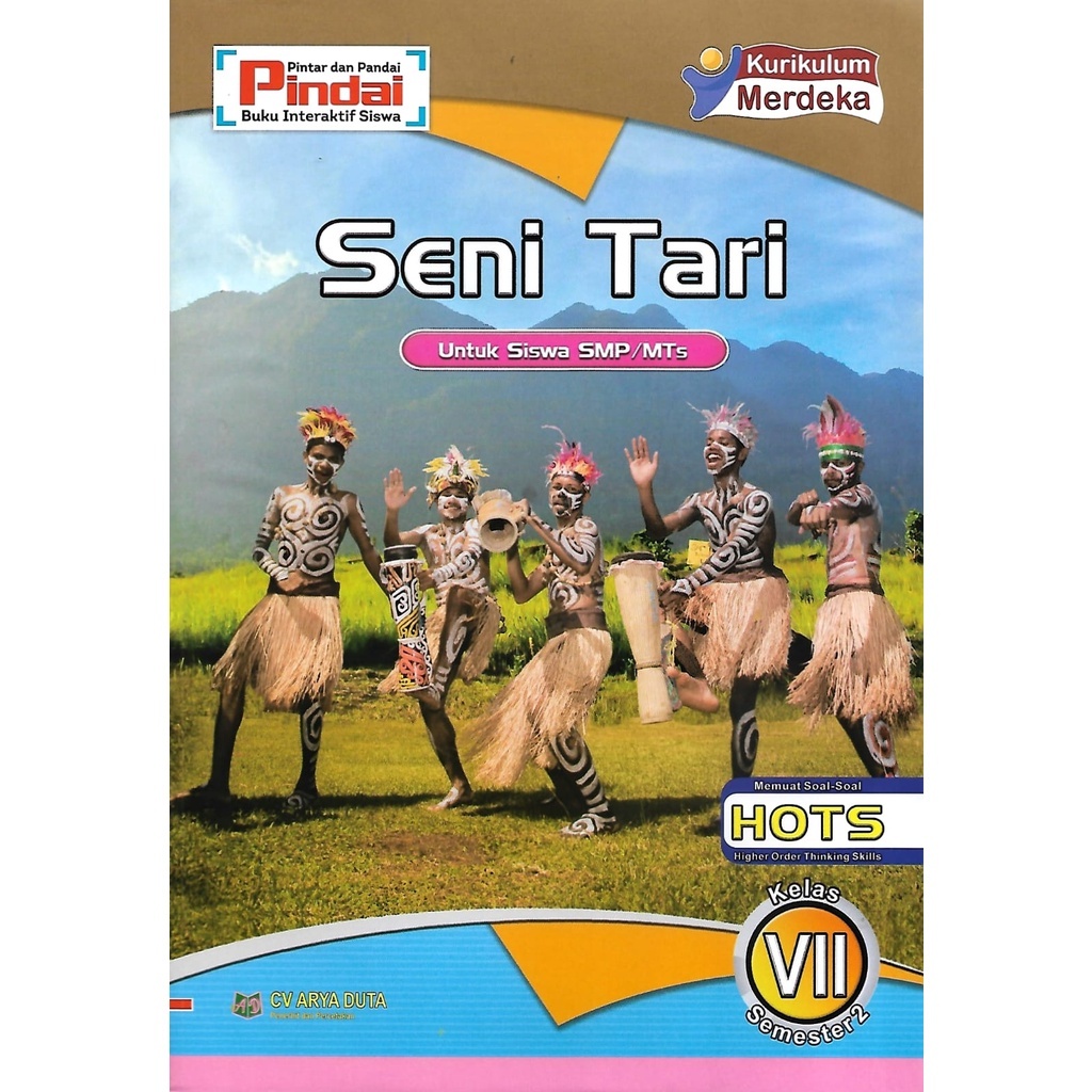 Buku LKS Seni Tari kurikulum Merdeka Kelas 7 SMP/MTs Semester 2