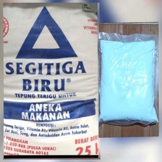 

[✩X99/] tepung terigu segitiga biru repack 1 kg [266]