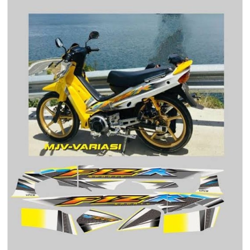 striping sticker Lis Yamaha FIZ R 2004  fullcruth