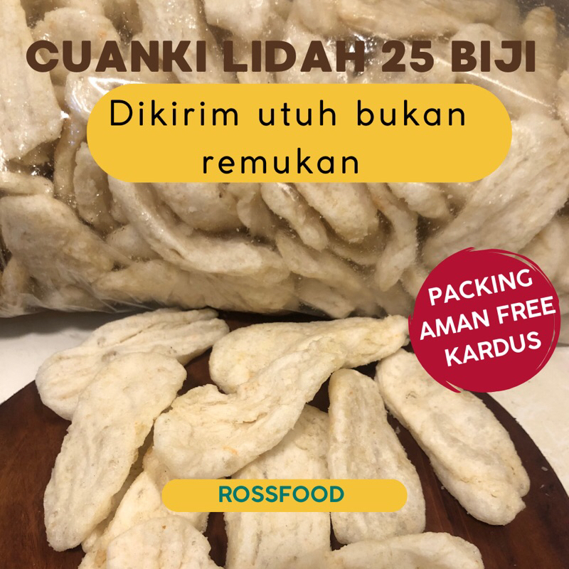 

Cuanki Lidah 25 biji