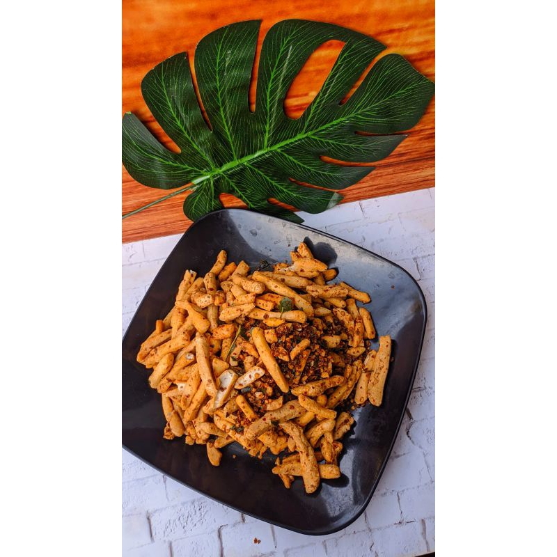 

Basreng pedas daun jeruk 250gr (pouch)