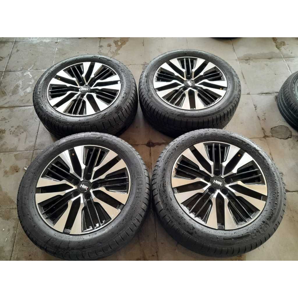 velg mobil bekas ring 18 bisa buat innova,rush,alphard,velfayer sudah sama ban 235/55 r18