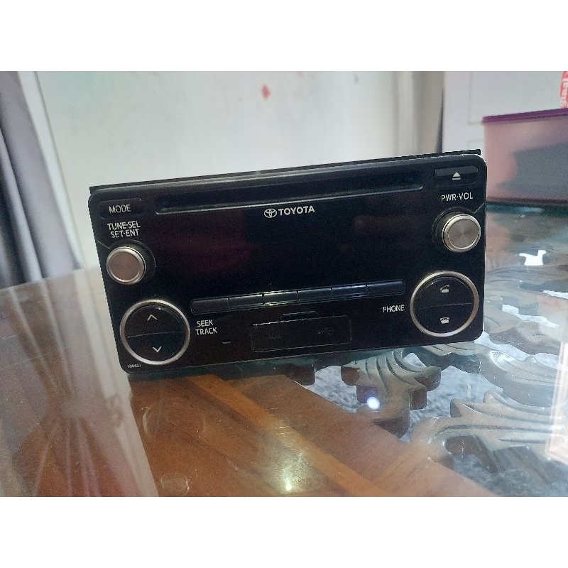 Head unit Standar Toyota Avanza G tahun 2017