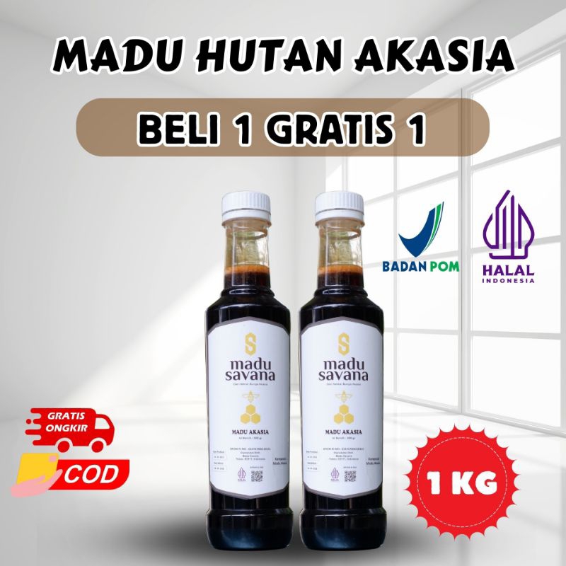 

Madu Akasia Nectar Bunga Alami - Beli 1 Gratis 1
