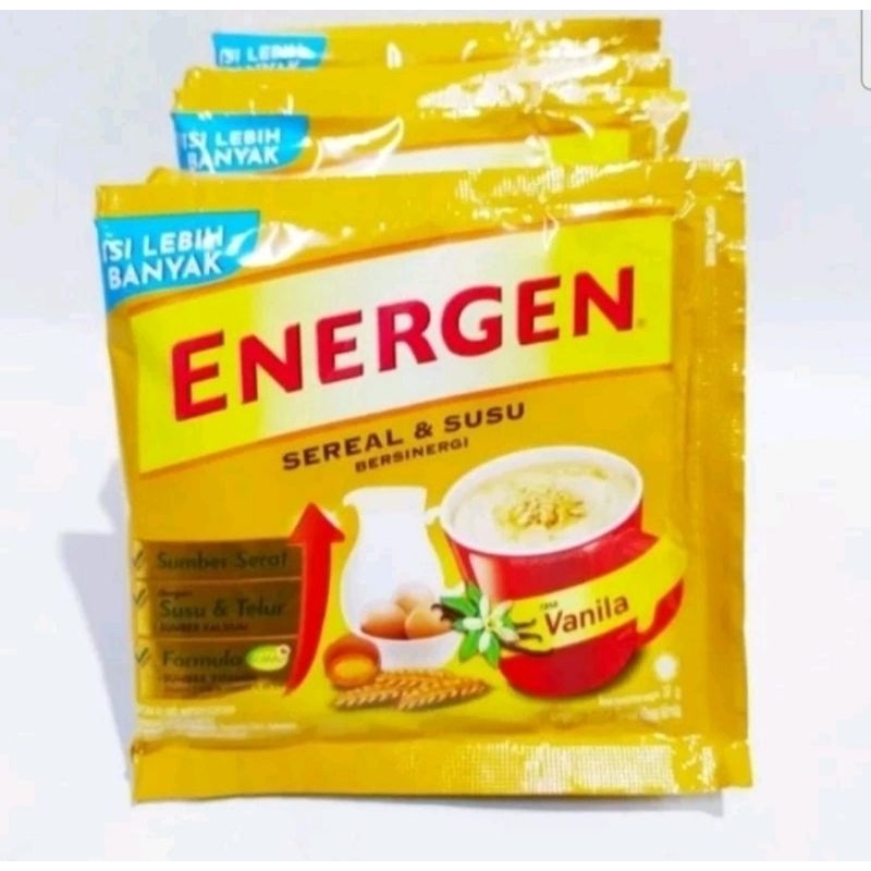 

Energen Vanila 1Renteng isi 10 sachet