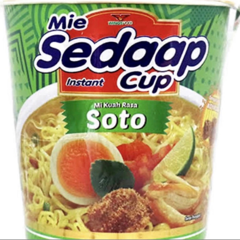 

Mie sedaap cup rasa soto 81GR