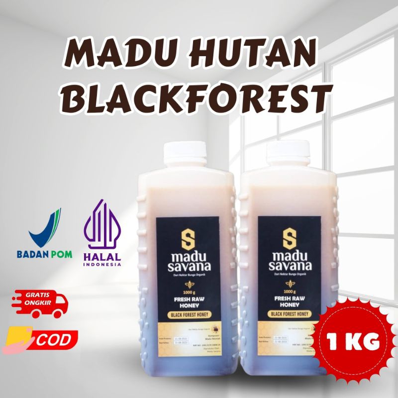 

Madu Hutan Hitam Super 1000 gram - Pure Raw