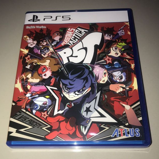 [PS5] Persona 5 Tactica (Region 3 / English) P5T Persona5 BD Kaset PS 5 CD Games Playstation PS4 4 R