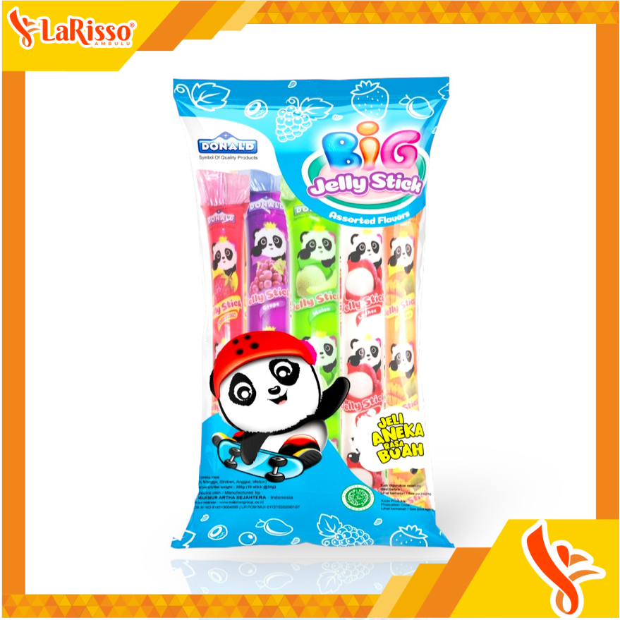 DONALD JELLY BIG STICK 10X30GR