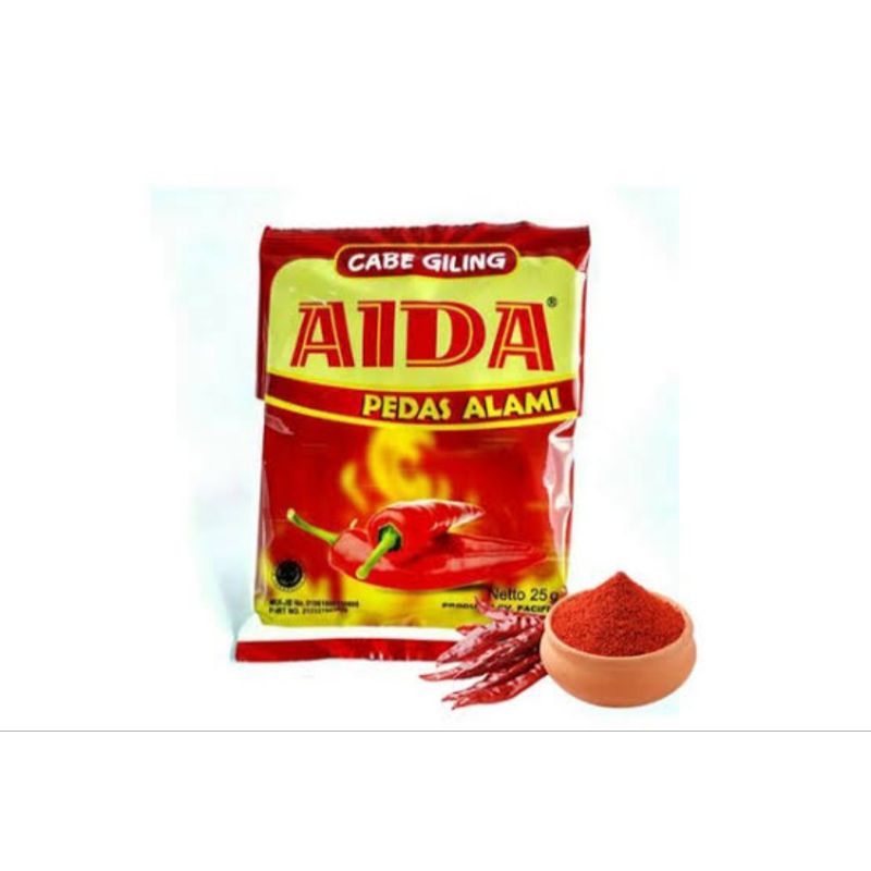 

Bubuk cabe giling AIDA 25g