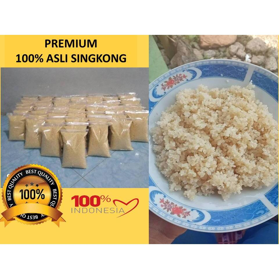 

Nasi Singkong/Oyek Singkong / Tiwul Instan 1kg Thiwul Alami