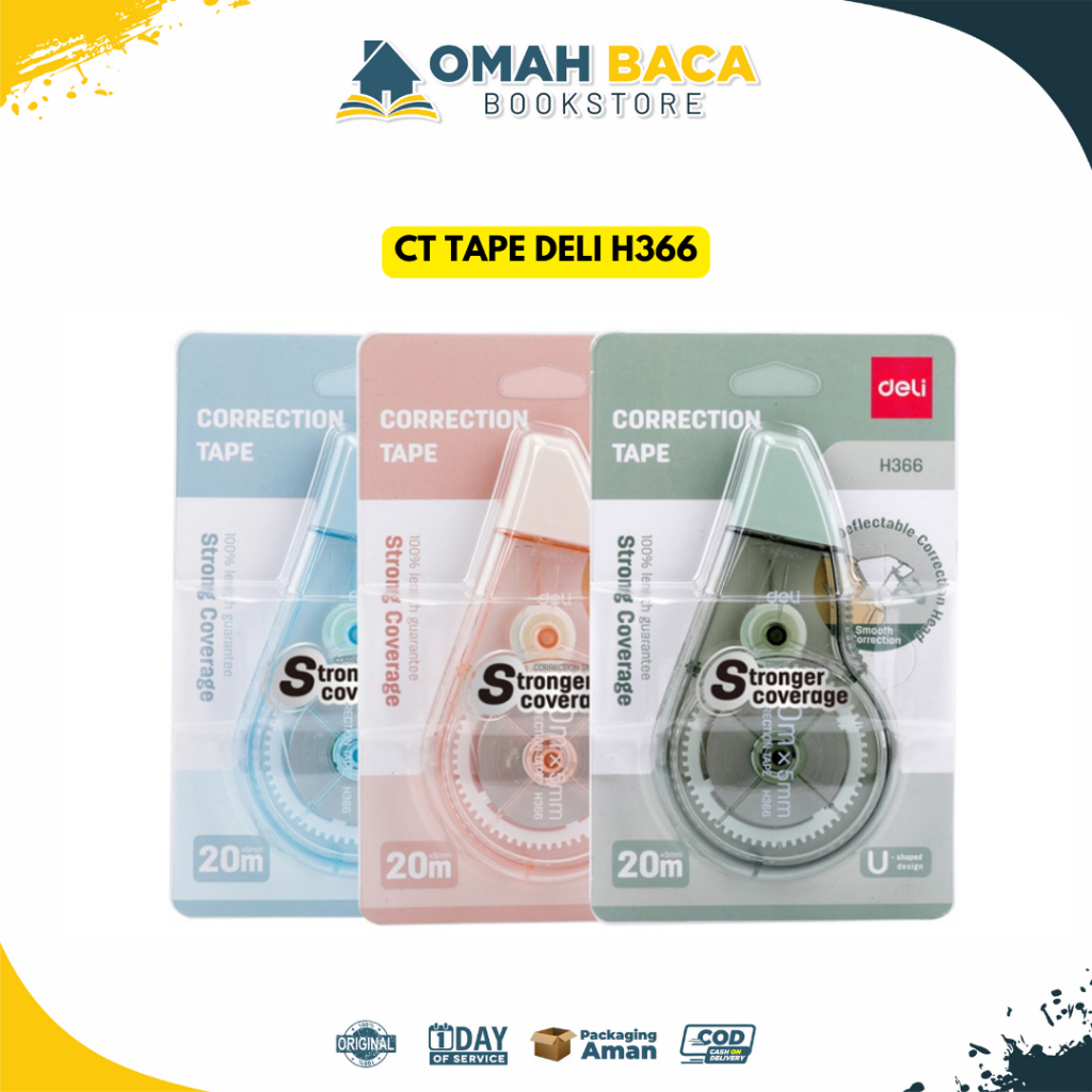 

Correction Tape / Tip-Ex Pita Deli H366