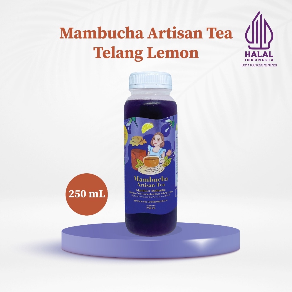 

[۩T23➢] Kombucha Butterfly Pea Lemonade Mambucha 250ml Only today