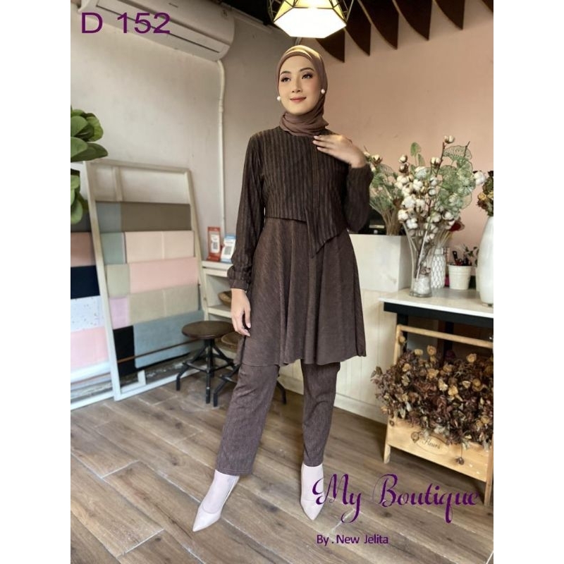 Setelan Tunik My Boutique Code D 152
