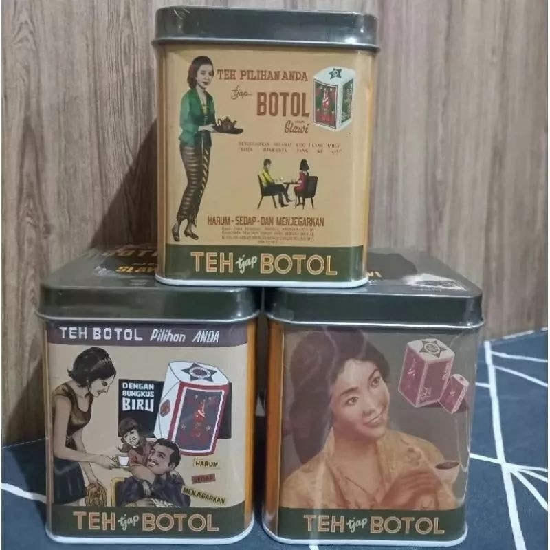 

Teh Tjap Botol Vintage Kaleng