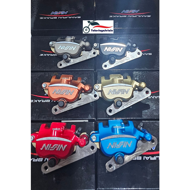 Kaliper Nissin Samurai 2Piston Supra , Supra Fit , Karisma , Supra X 125 , Kirana , Revo ORIGINAL