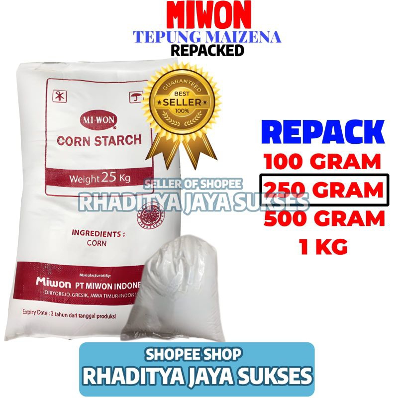 

Tepung Maizena Miwon 250gr Repack