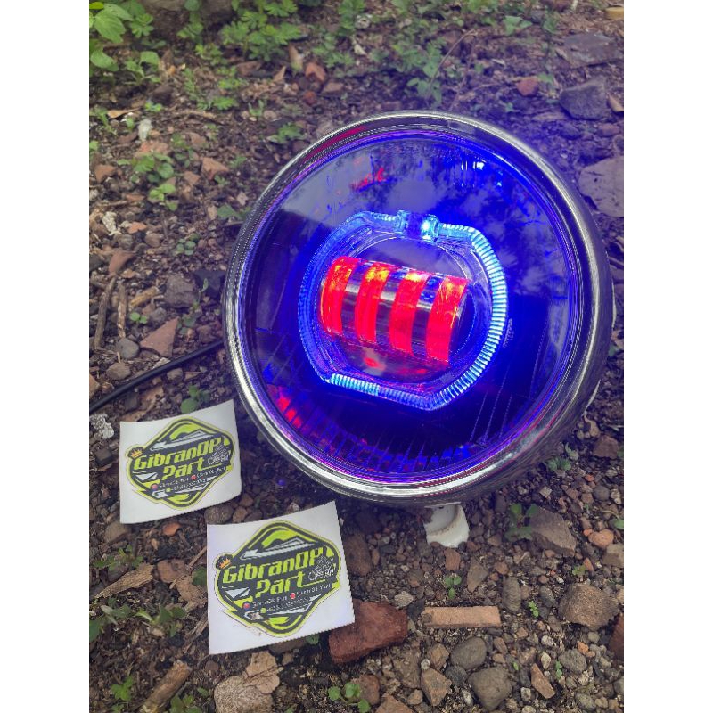 COVER LAMPU DAYMAKER HONDA TIGER NEW 2000 LAMPU REFLEKTOR DAYMAKER TIGER NEW TILAS