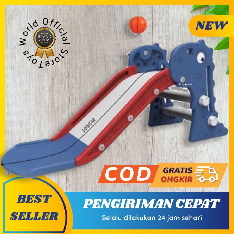 MAINAN ANAK PEROSOTAN VRT- 001 DINO RING BASKET + BOLA