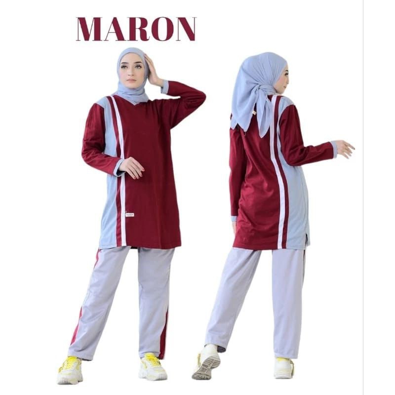 SETELAN OLAHRAGA MODEL TUNIK/SETELAN OLAHRAGA MUSLIM/SETELAN OLAHRAGA WANITA/SETELAN OLAHRAGA MODEL