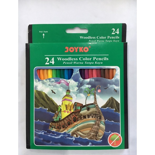 

Bestseller.. Pensil Warna JOYKO Cp-104 / Isi 24 Warna KF0