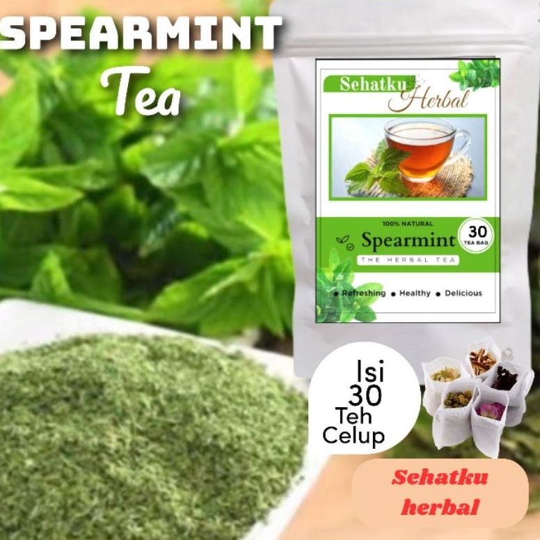 

Pr0m0 Spearmint tea / Teh daun mint isi 20 teh celup & 30 teh celup [44]