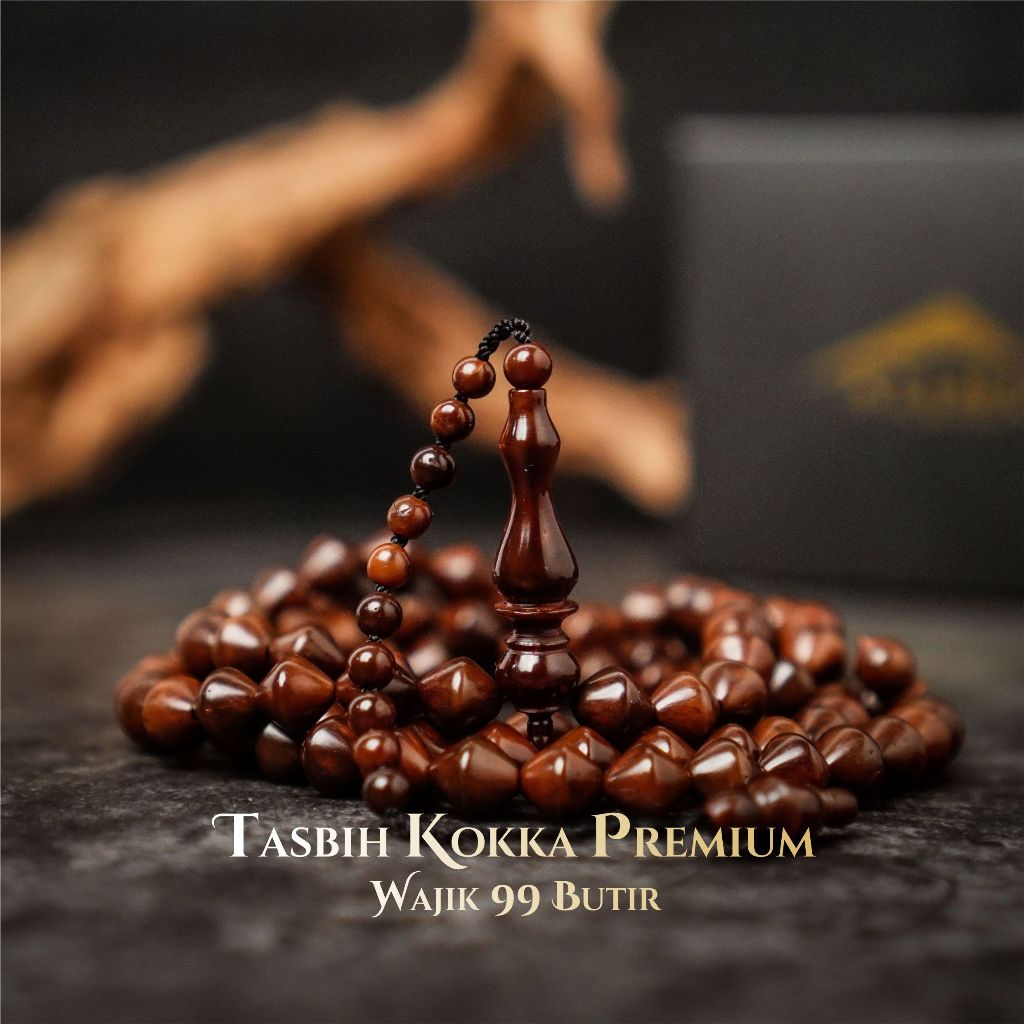 [Special Box] Tasbih Premium Kaukah Orginal motif Wajik / Tasbih Asli Kaukah Bersertifikat Tasbih ko