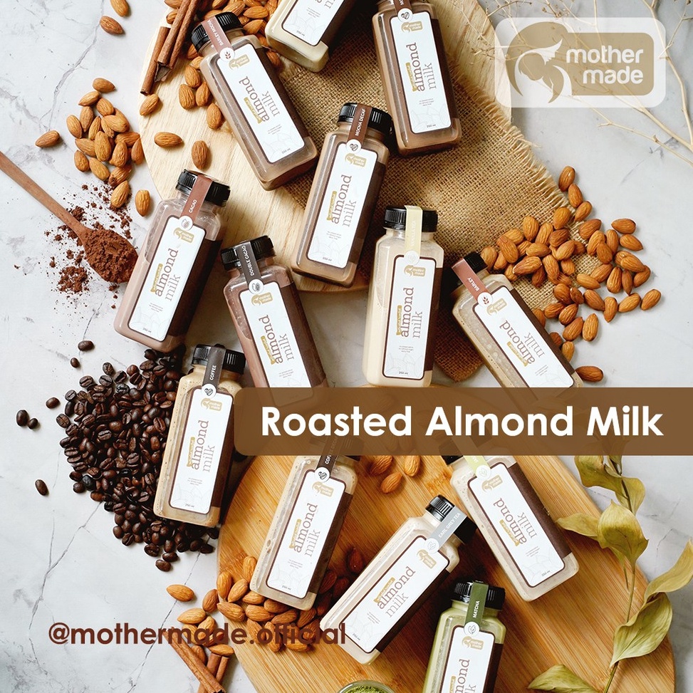 

Sup3r Pr0m0 Roasted Almond Milk - Susu Almond Panggang - 250ml Serba Murah