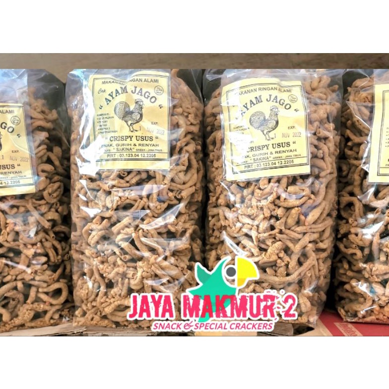 

[♧F45➢] keripik usus ayam super 1kg gurih renyah enak Terhitz