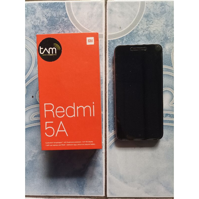 Original Lengkap Dus Box Redmi 5A
