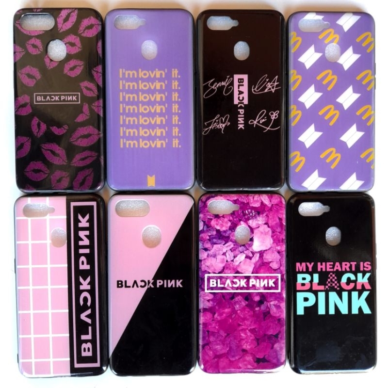 Oppo A11K A12 A7 A5S F9 Case Softcase Fuze Karakter Gambar Korea Kpop