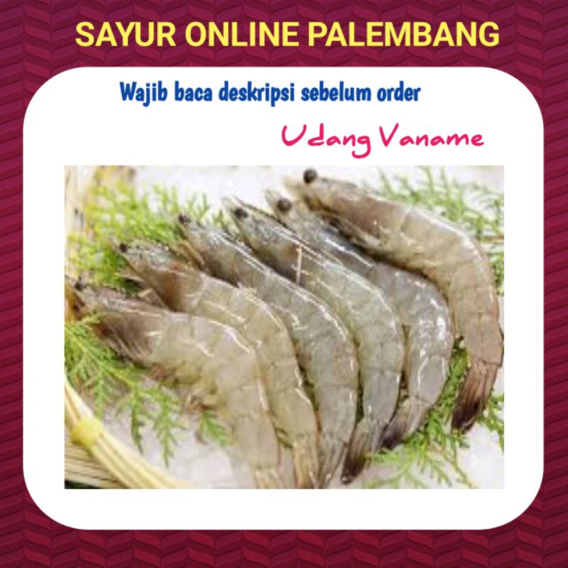 

Udang Vaname Segar 250gram - Pasar Toko Sayur Lauk Segar Online Palembang