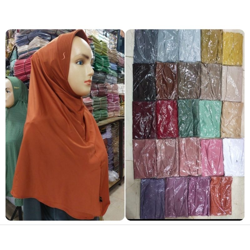 jilbab sport ukuran L