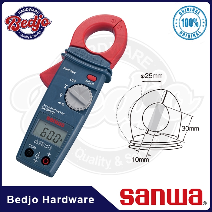 Tang Ampere Digital SANWA DCM60R - Digital Clamp Meter