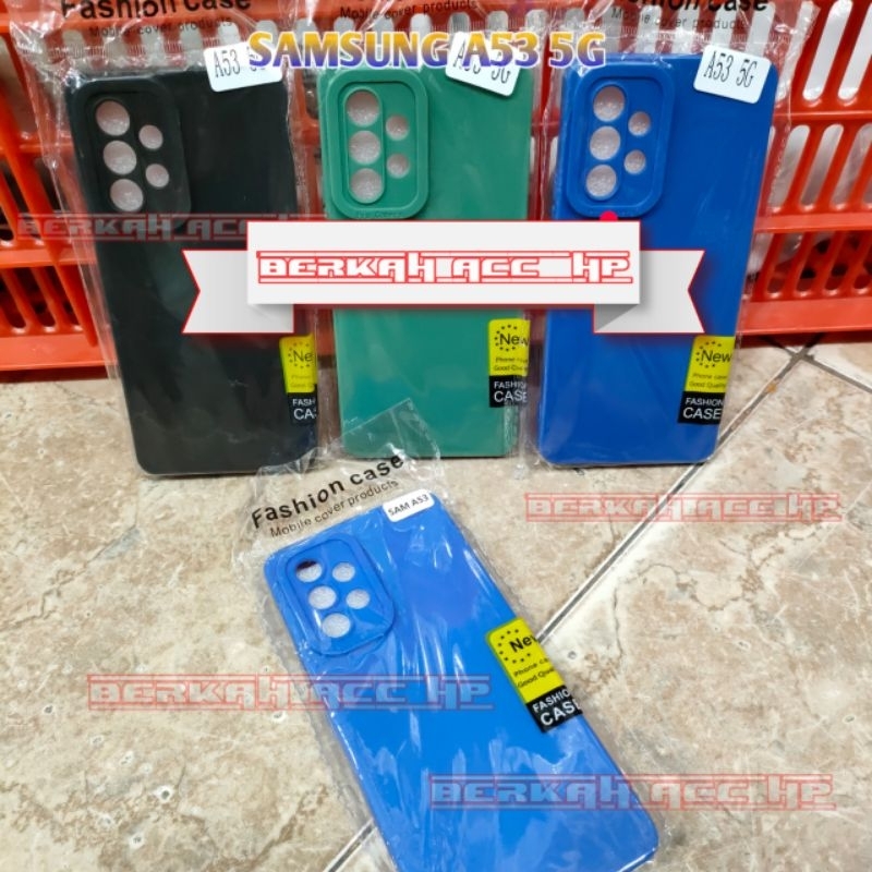 soft Case macaron Protect Camera SAMSUNG A53 5G Square edge