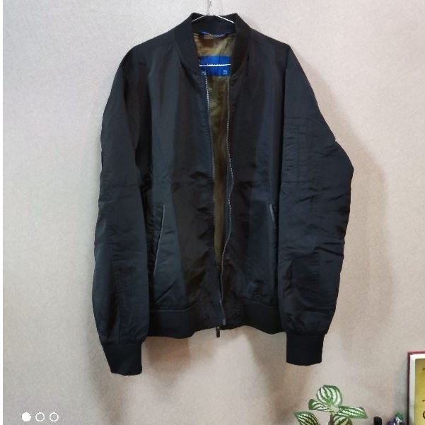 Jaket Bomber Pria Tft Brand Zaraman Size On Tag XL (INA 2XL)